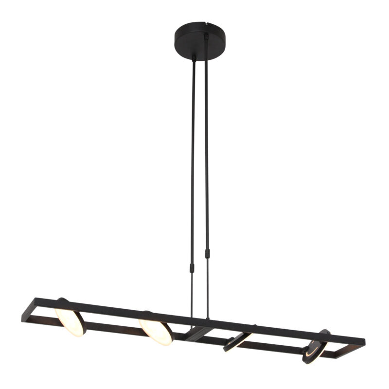 Hanglamp Soleil 3516ZW zwart 4000 Lumen - Afbeelding 9