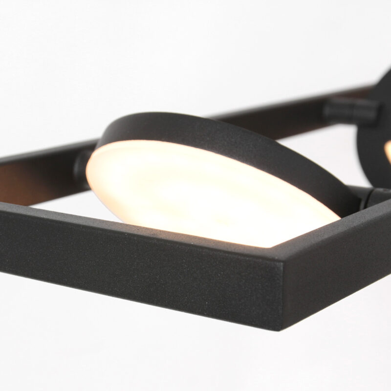 Hanglamp Soleil 3516ZW zwart 4000 Lumen - Afbeelding 12