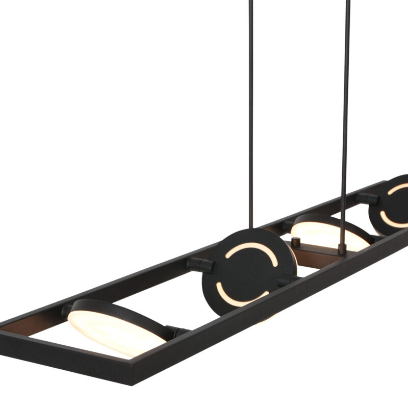 Hanglamp Soleil 3516ZW zwart 4000 Lumen - Afbeelding 13