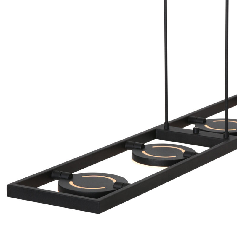 Hanglamp Soleil 3516ZW zwart 4000 Lumen - Afbeelding 3