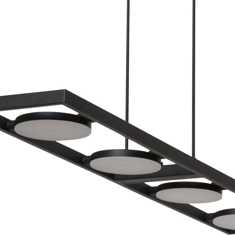 Hanglamp Soleil 3516ZW zwart 4000 Lumen - Afbeelding 4