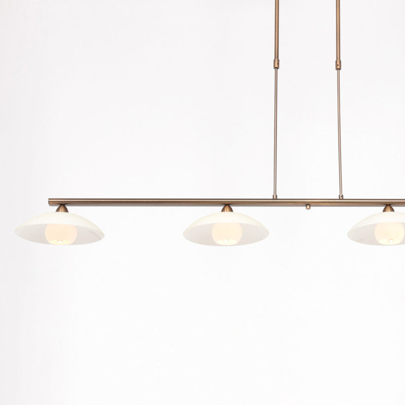 Hanglamp Sovereign Classic 2743BR Brons dimbaar - Afbeelding 10