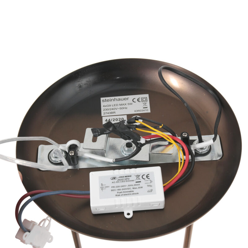 Hanglamp Sovereign Classic 2743BR Brons dimbaar - Afbeelding 15