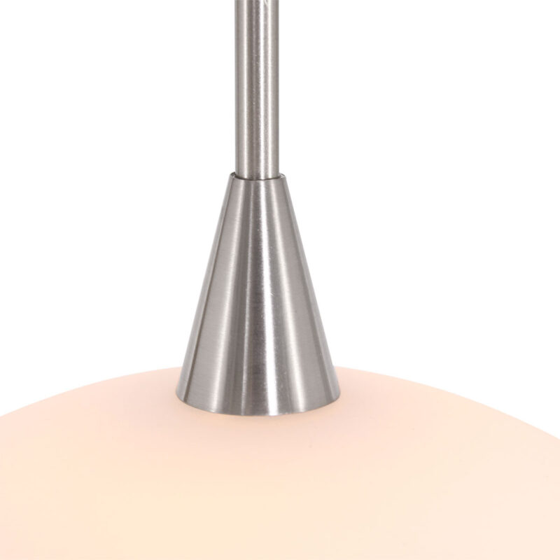 Hanglamp Tallerken 2655ST Staal 1 lichts 300 Lumen - Afbeelding 3