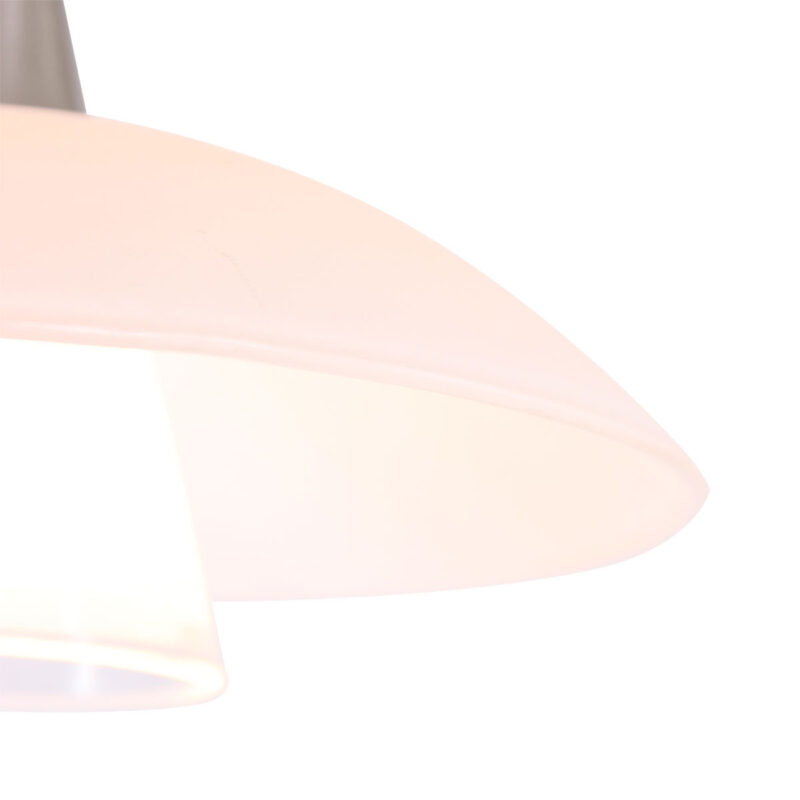 Hanglamp Tallerken 2655ST Staal 1 lichts 300 Lumen - Afbeelding 4