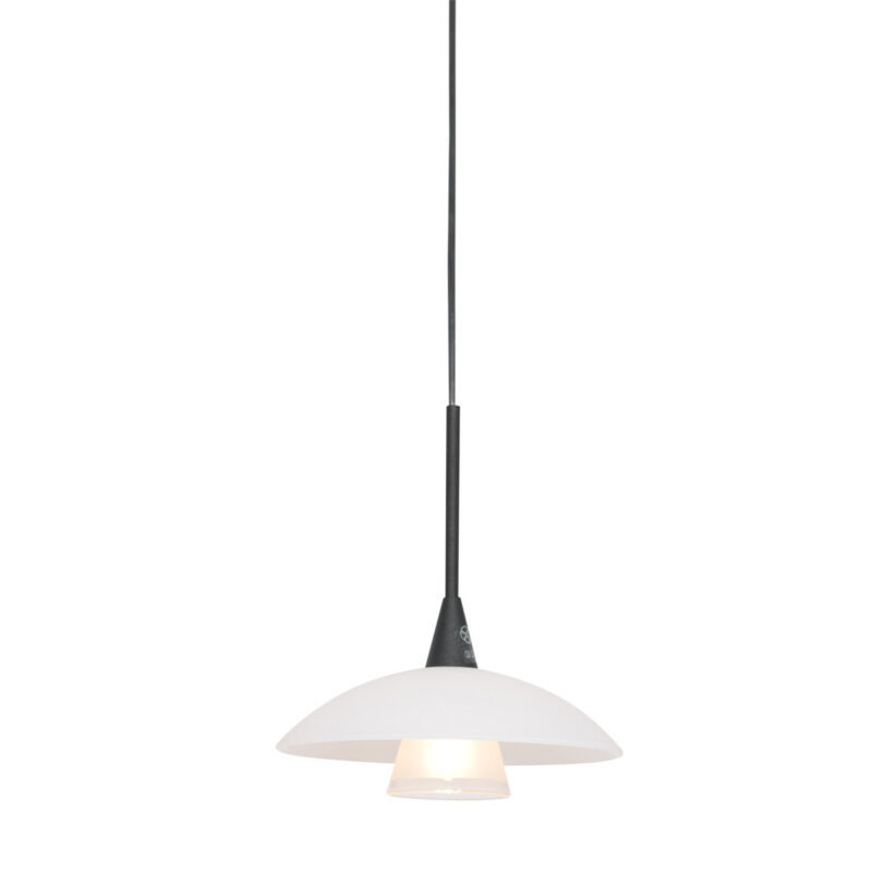 Hanglamp Tallerken 2655ZW Zwart 1 lichts 300 Lumen - Afbeelding 2