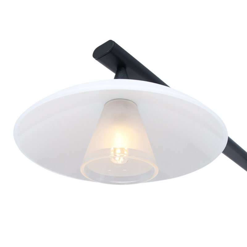 Hanglamp Tallerken 2658ZW Zwart 4 lichts - Afbeelding 4