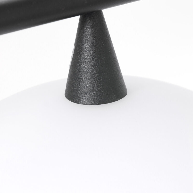 Hanglamp Tallerken 2658ZW Zwart 4 lichts - Afbeelding 5