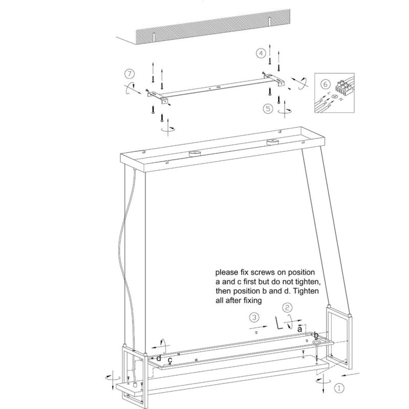 Hanglamp Tor 3298ZW Zwart dimbaar en in hoogte instelbaar - Afbeelding 9