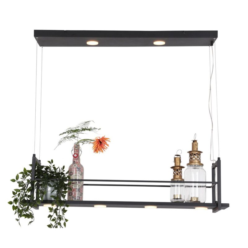 Hanglamp Tor 3298ZW Zwart dimbaar en in hoogte instelbaar - Afbeelding 10