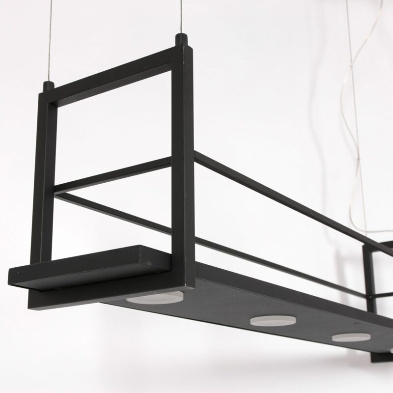 Hanglamp Tor 3298ZW Zwart dimbaar en in hoogte instelbaar - Afbeelding 11