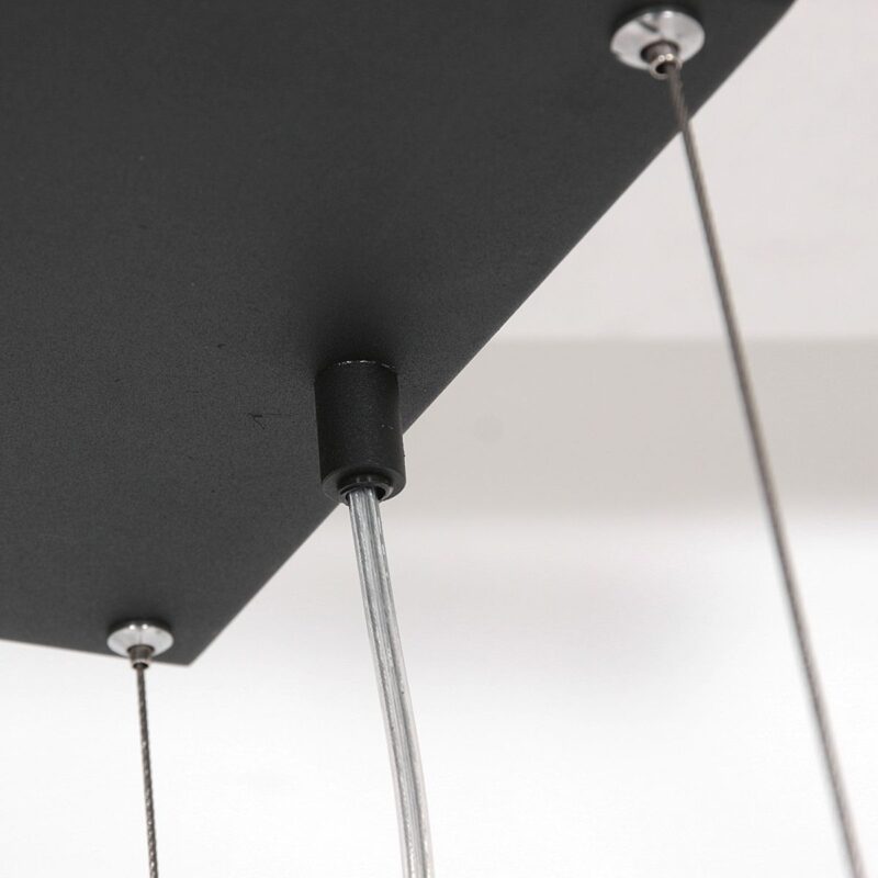 Hanglamp Tor 3298ZW Zwart dimbaar en in hoogte instelbaar - Afbeelding 13