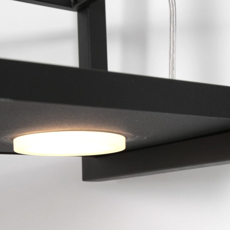 Hanglamp Tor 3298ZW Zwart dimbaar en in hoogte instelbaar - Afbeelding 15