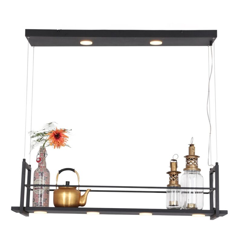 Hanglamp Tor 3298ZW Zwart dimbaar en in hoogte instelbaar - Afbeelding 17