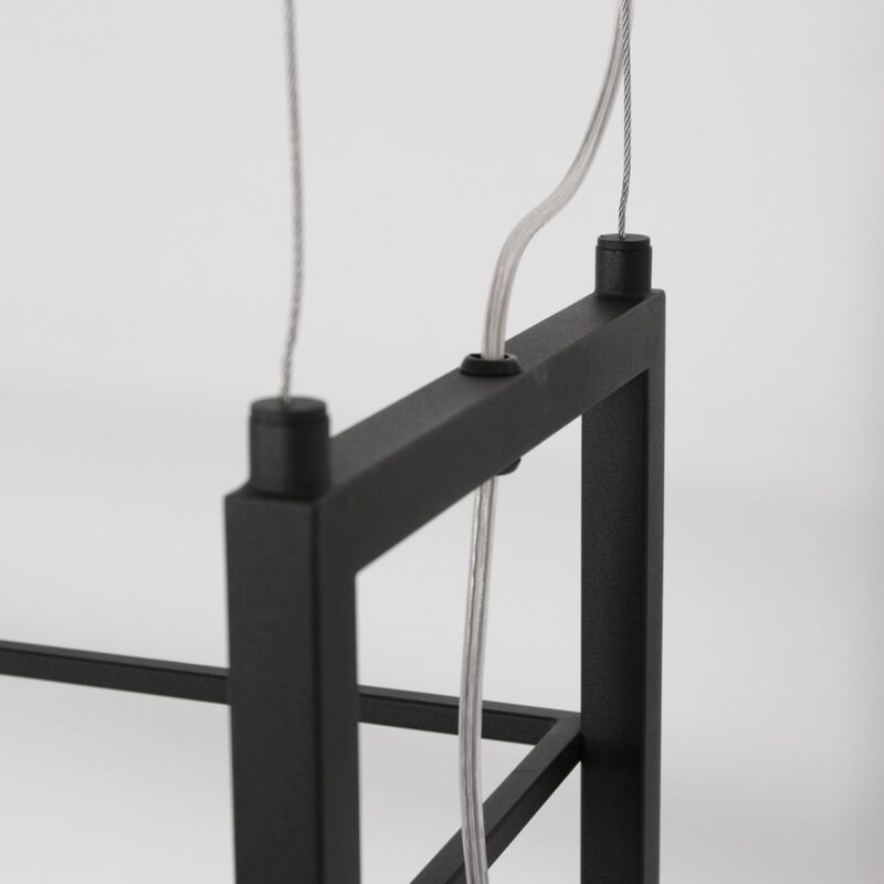 Hanglamp Tor 3298ZW Zwart dimbaar en in hoogte instelbaar - Afbeelding 4