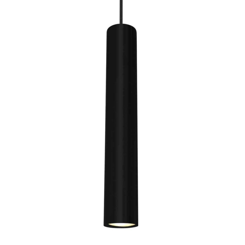 Hanglamp Tubel 3867ZW Zwart inclusief GU10 lichtbron - Afbeelding 2