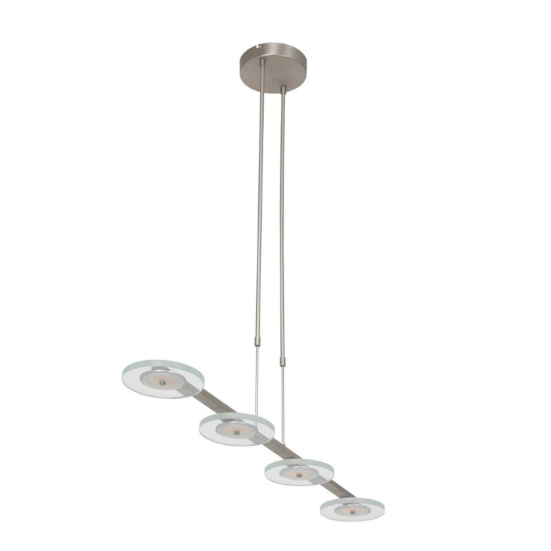 Hanglamp Turound 3512ST Staal 4-lichts - Afbeelding 10