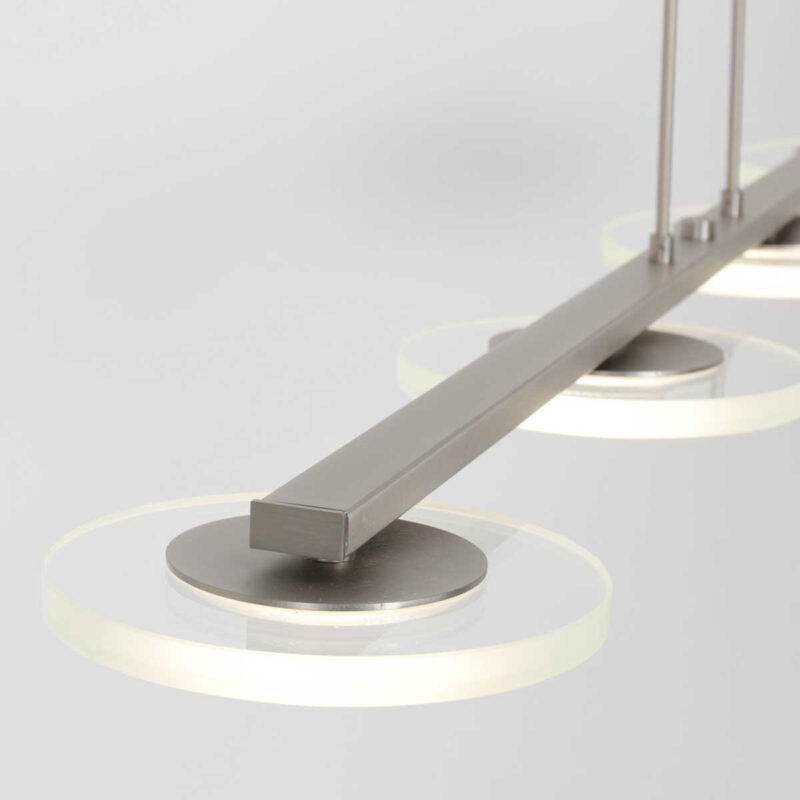 Hanglamp Turound 3512ST Staal 4-lichts - Afbeelding 4