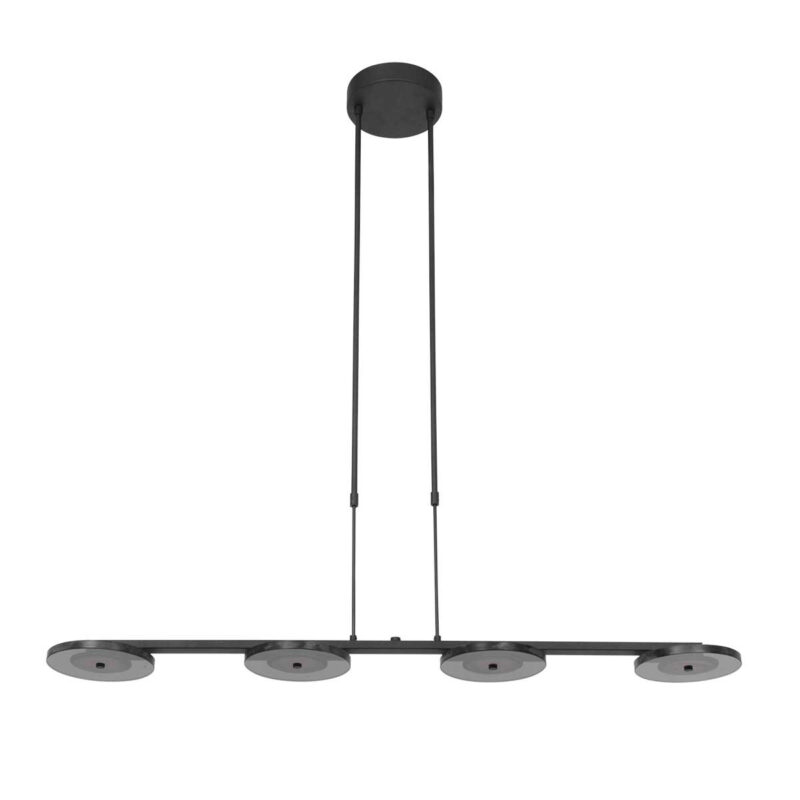 Hanglamp Turound 3512ZW Zwart 4-lichts - Afbeelding 15