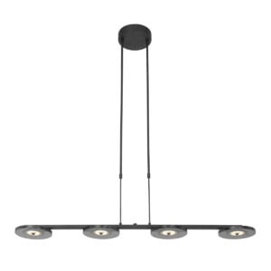 Hanglamp Turound 3512ZW Zwart 4-lichts