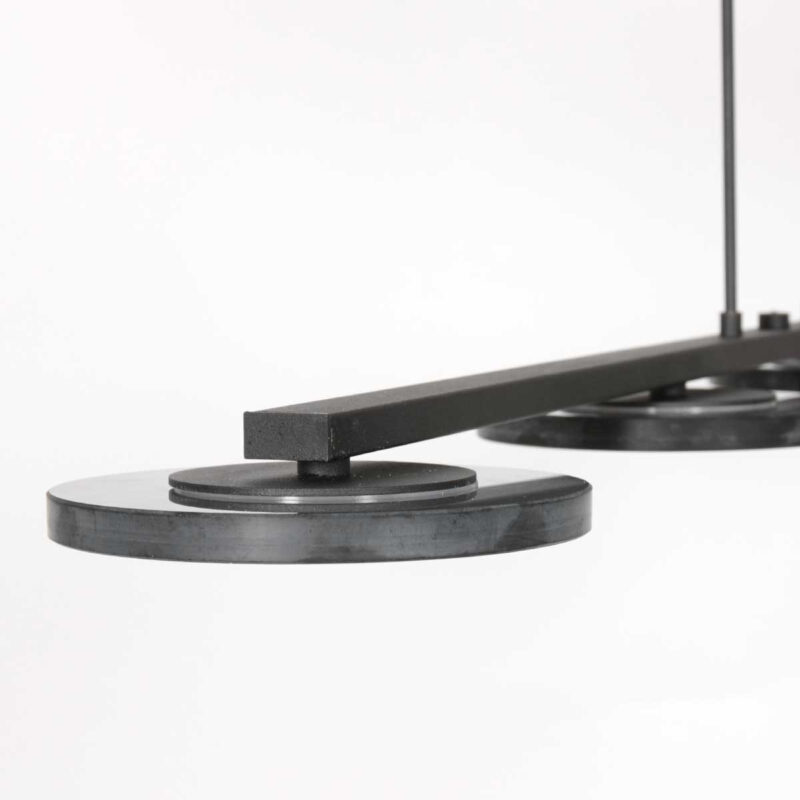 Hanglamp Turound 3512ZW Zwart 4-lichts - Afbeelding 4