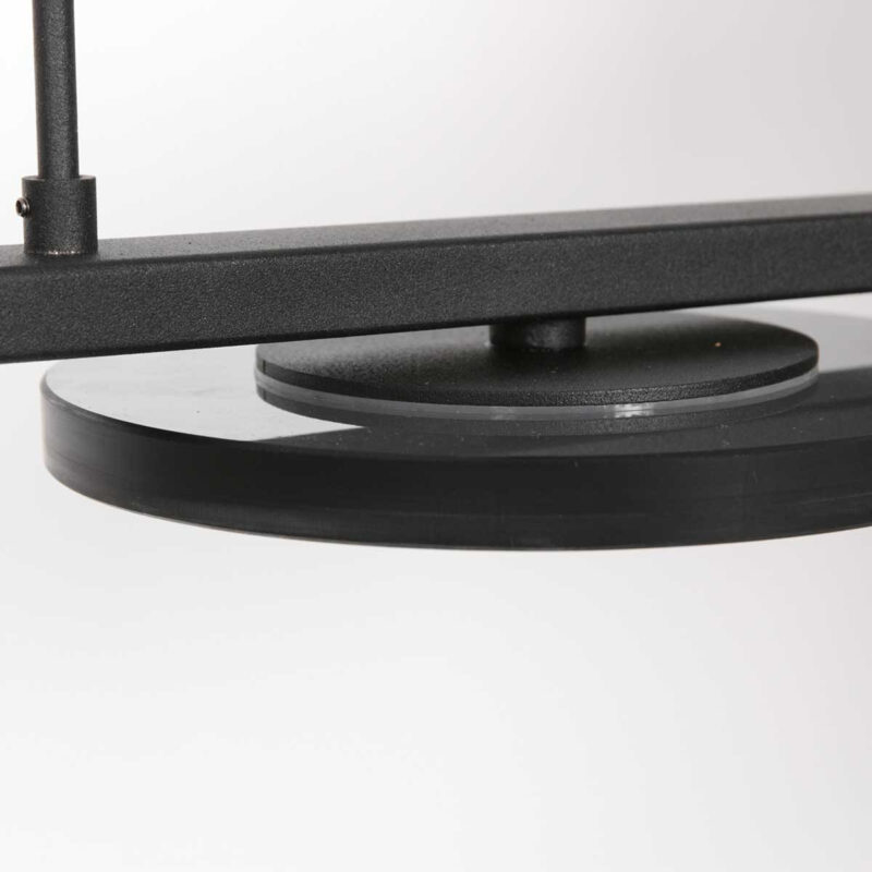 Hanglamp Turound 3512ZW Zwart 4-lichts - Afbeelding 5