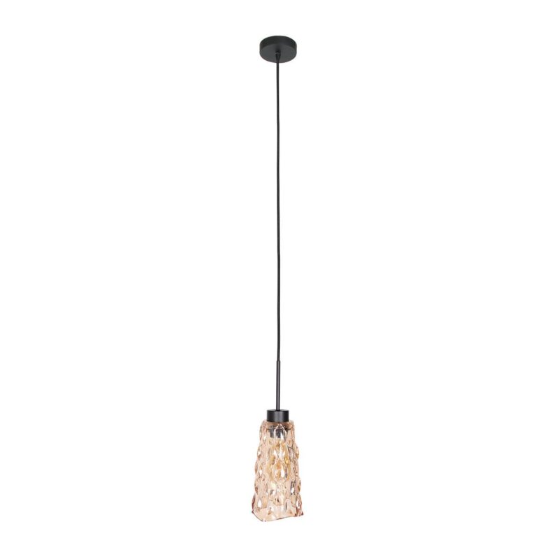 Hanglamp Vidrio 3831ZW amber geel glas - Afbeelding 9