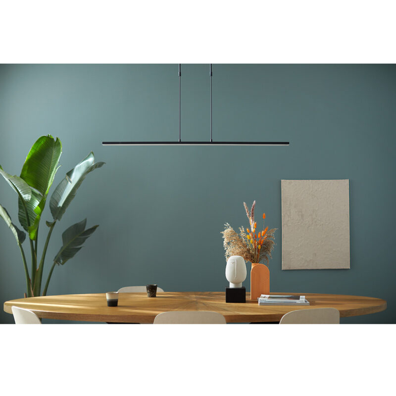 Hanglamp Zelena 1482ZW Zwart, Lichtkleur instelbaar - Afbeelding 3