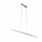 Hanglamp Zelena Motion 7970ST Staal Lichtkleur instelbaar