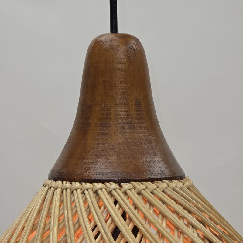 hanglamp riet sophia 30cm rotan hanglamp 510070 wf light