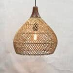 Hanglamp riet Sophia 40cm rotan hanglamp 510071 WF-Light