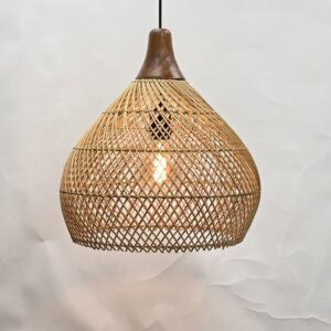 hanglamp riet sophia 40cm rotan hanglamp 510071 wf light