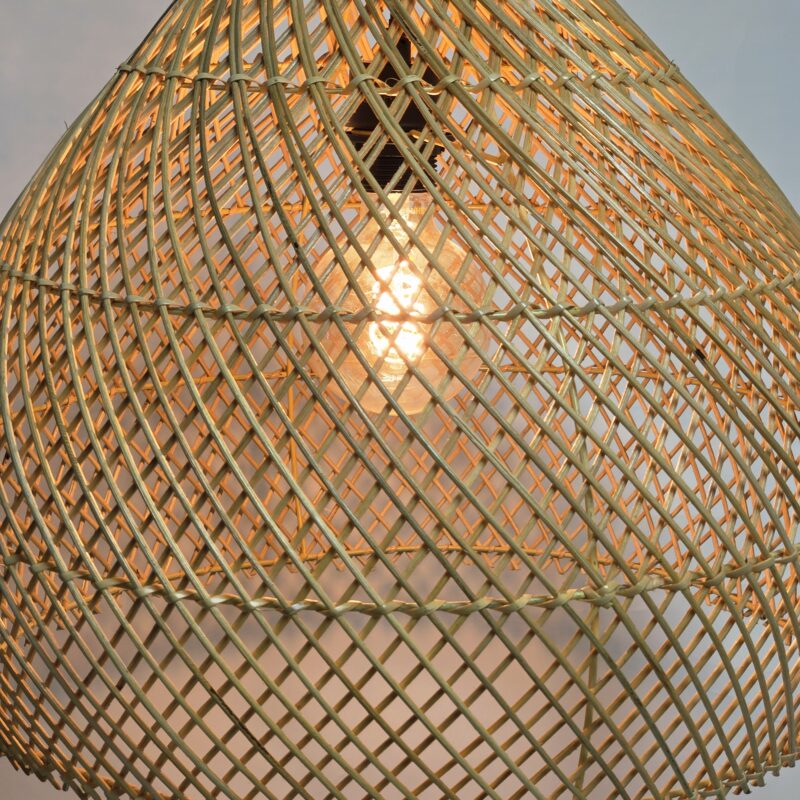 hanglamp riet sophia 50cm rotan hanglamp 510072 wf light