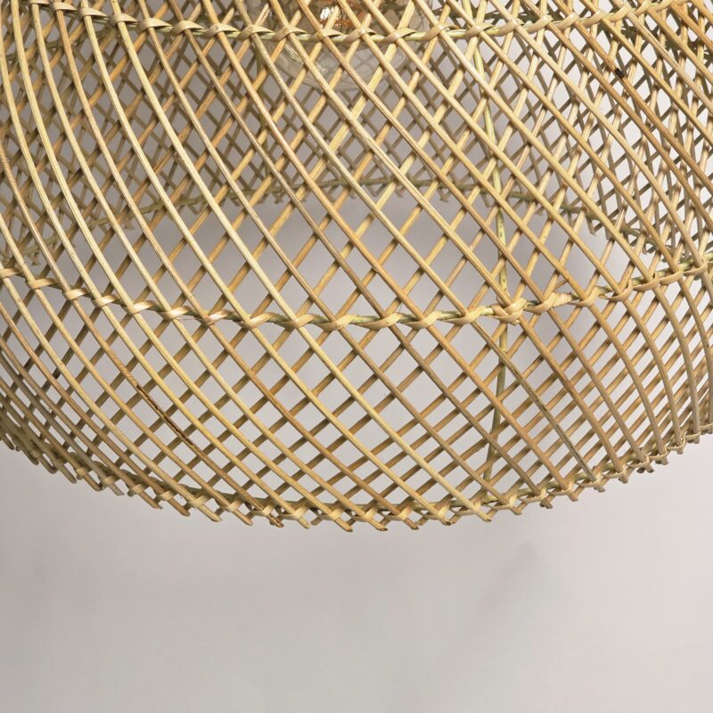 hanglamp riet sophia 50cm rotan hanglamp 510072 wf light