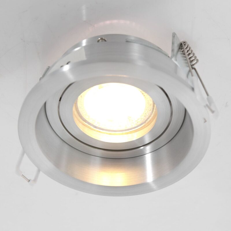 Inbouwspot Pelite 3371ST Staal verdiept Ø10 cm - Afbeelding 10