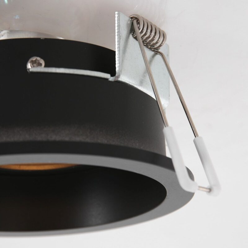 Inbouwspot Pelite 3371ZW Zwart verdiept Ø10 cm - Afbeelding 9