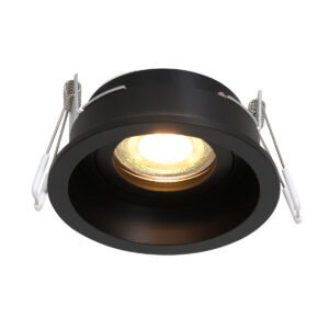 Inbouwspot Pelite 3371ZW Zwart verdiept Ø10 cm