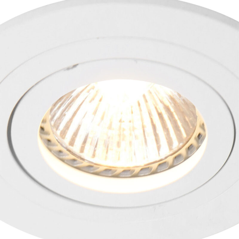 Inbouwspot Pelite spot 7304W Wit Ø10 cm - Afbeelding 4