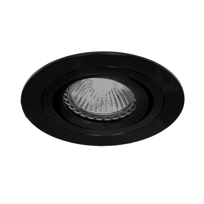 Inbouwspot Pelite spot 7304ZW Zwart Ø10 cm - Afbeelding 2