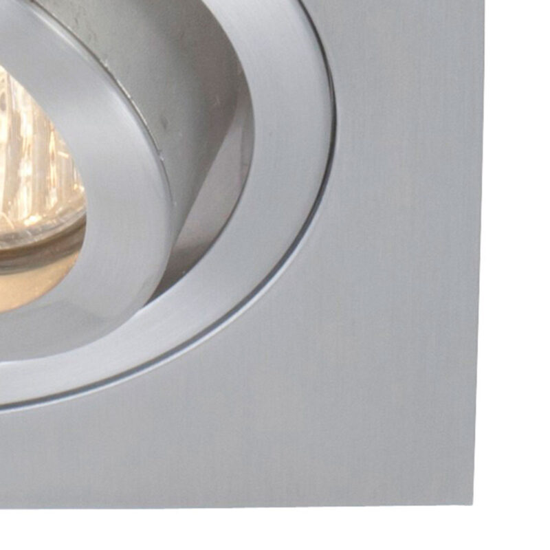 Inbouwspot Pelite spot 7305ST Staal 10 x 10 - Afbeelding 5