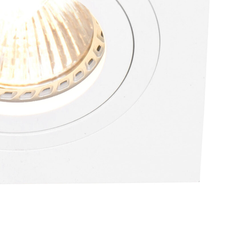 Inbouwspot Pelite spot 7305W Wit 10 x 10 - Afbeelding 5