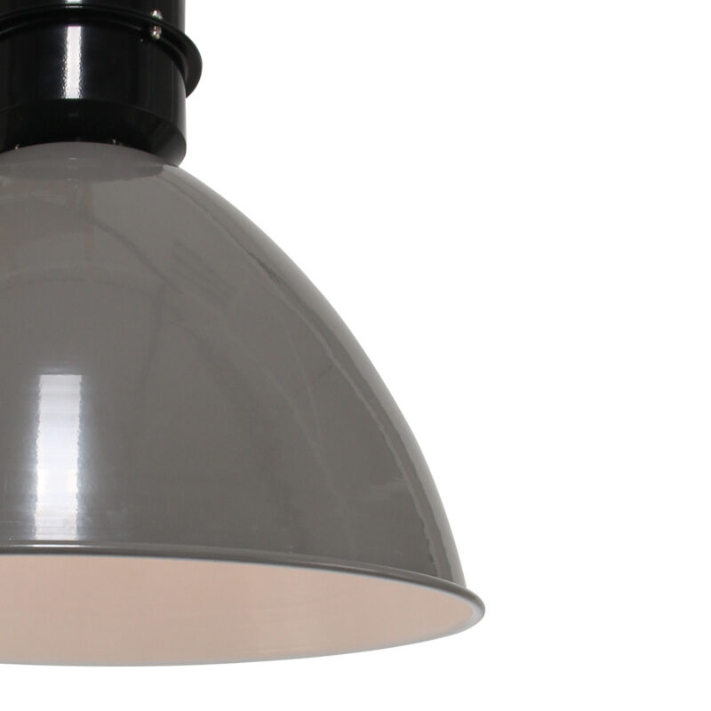 Industriel grå pendellampe Frisk 7696GR – Robust og stilfuld - Billede 4