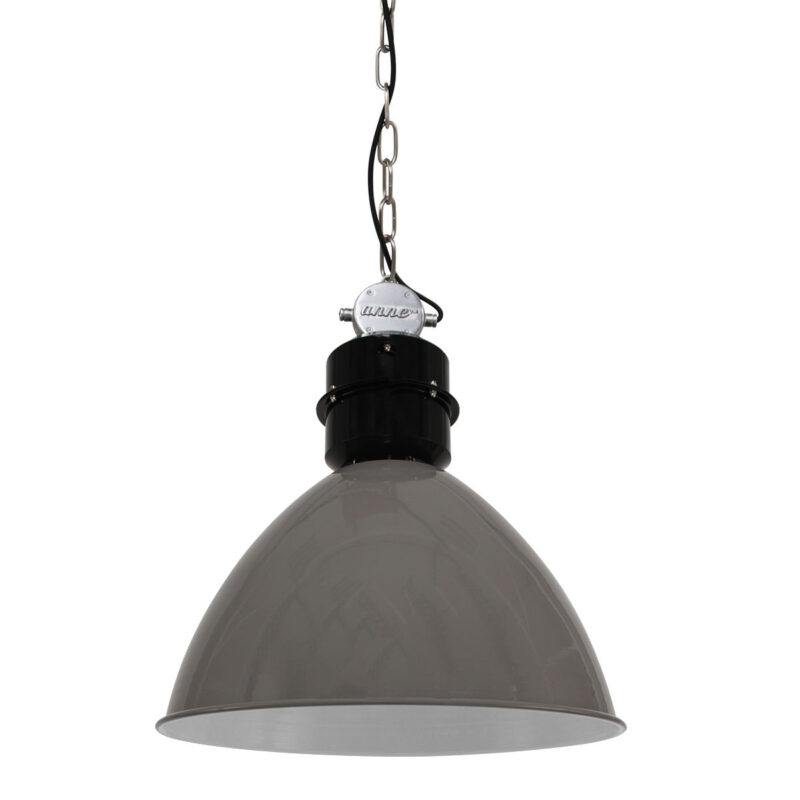 Industriële Grijze Hanglamp Frisk 7696GR – Robuust en Stijlvol - Afbeelding 10