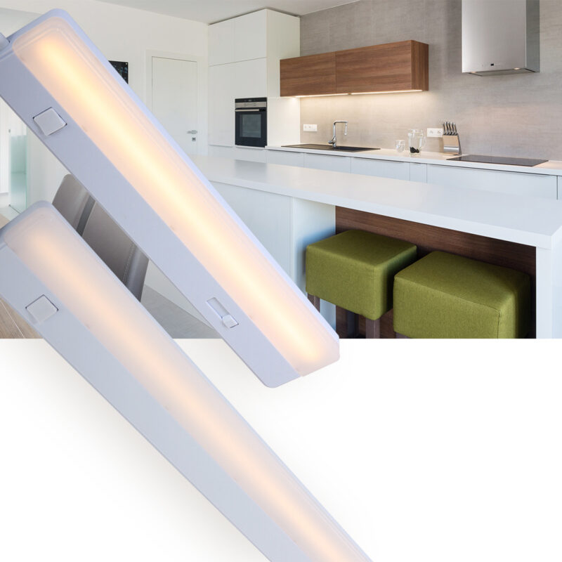 Keukenkastlamp Kitch 7922W Wit dimbaar 34,5 cm breed - Afbeelding 3
