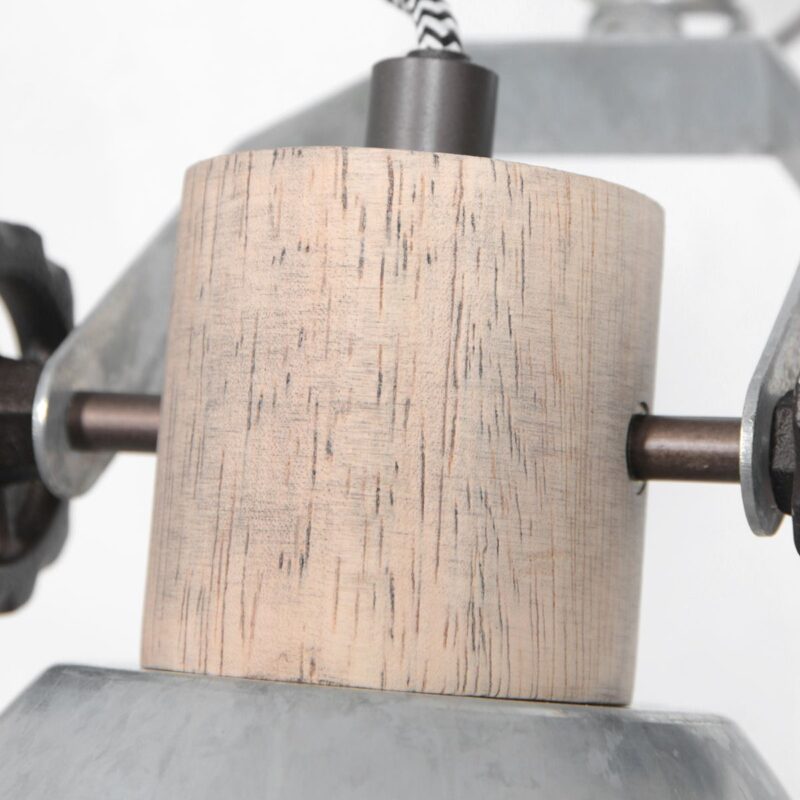Klemspot en wandlamp Gearwood 2752NI Nikkel E27 fitting - Afbeelding 9