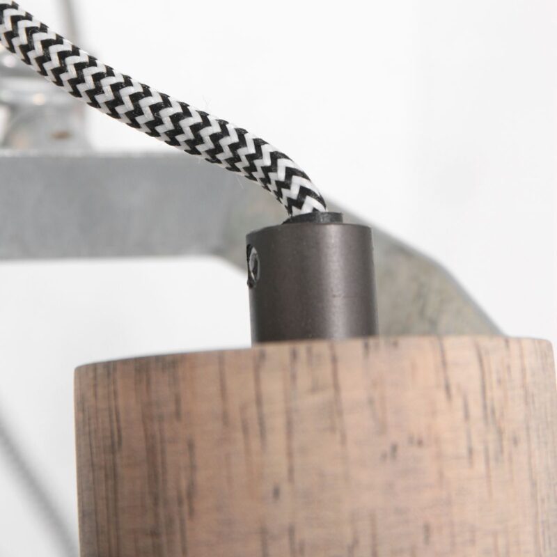 Klemspot en wandlamp Gearwood 2752NI Nikkel E27 fitting - Afbeelding 10