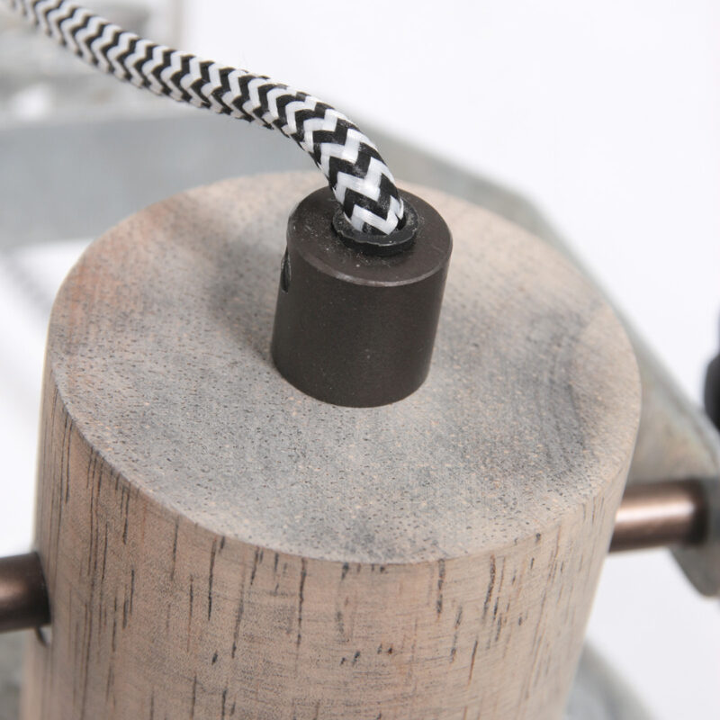 Klemspot en wandlamp Gearwood 2752NI Nikkel E27 fitting - Afbeelding 4