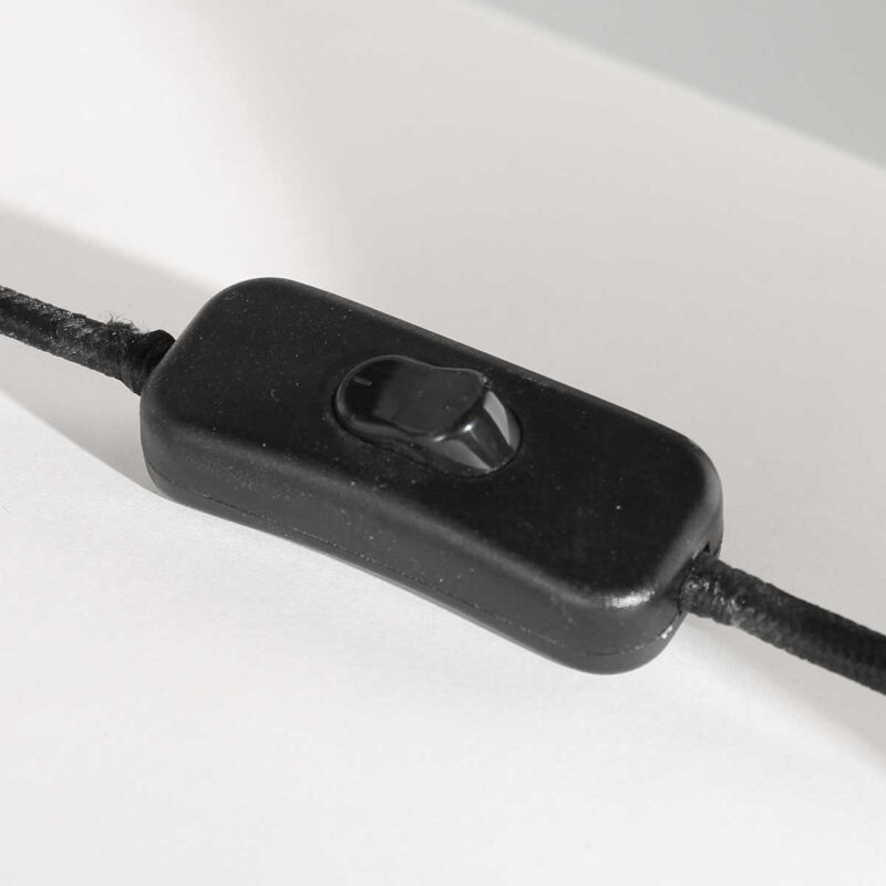 Lampenvoet Bois 3678ZW met schakelaar in snoer en E27 fitting - Afbeelding 13