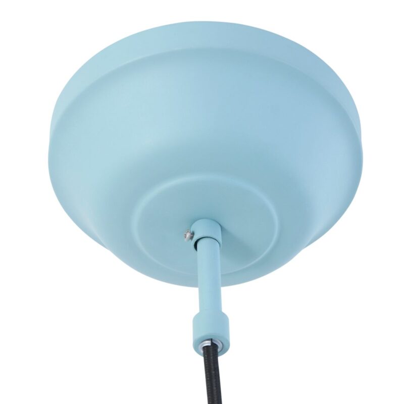 Lichtblauwe hanglamp Eden 7704BL E27 fitting - Afbeelding 14