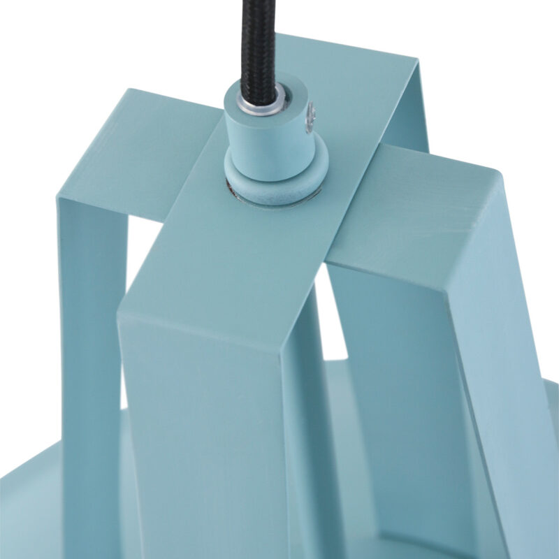 Lichtblauwe hanglamp Eden 7704BL E27 fitting - Afbeelding 4